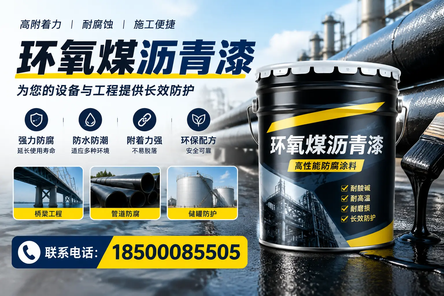环氧煤沥青漆与其他涂料的对比分析，助力济源企业决策